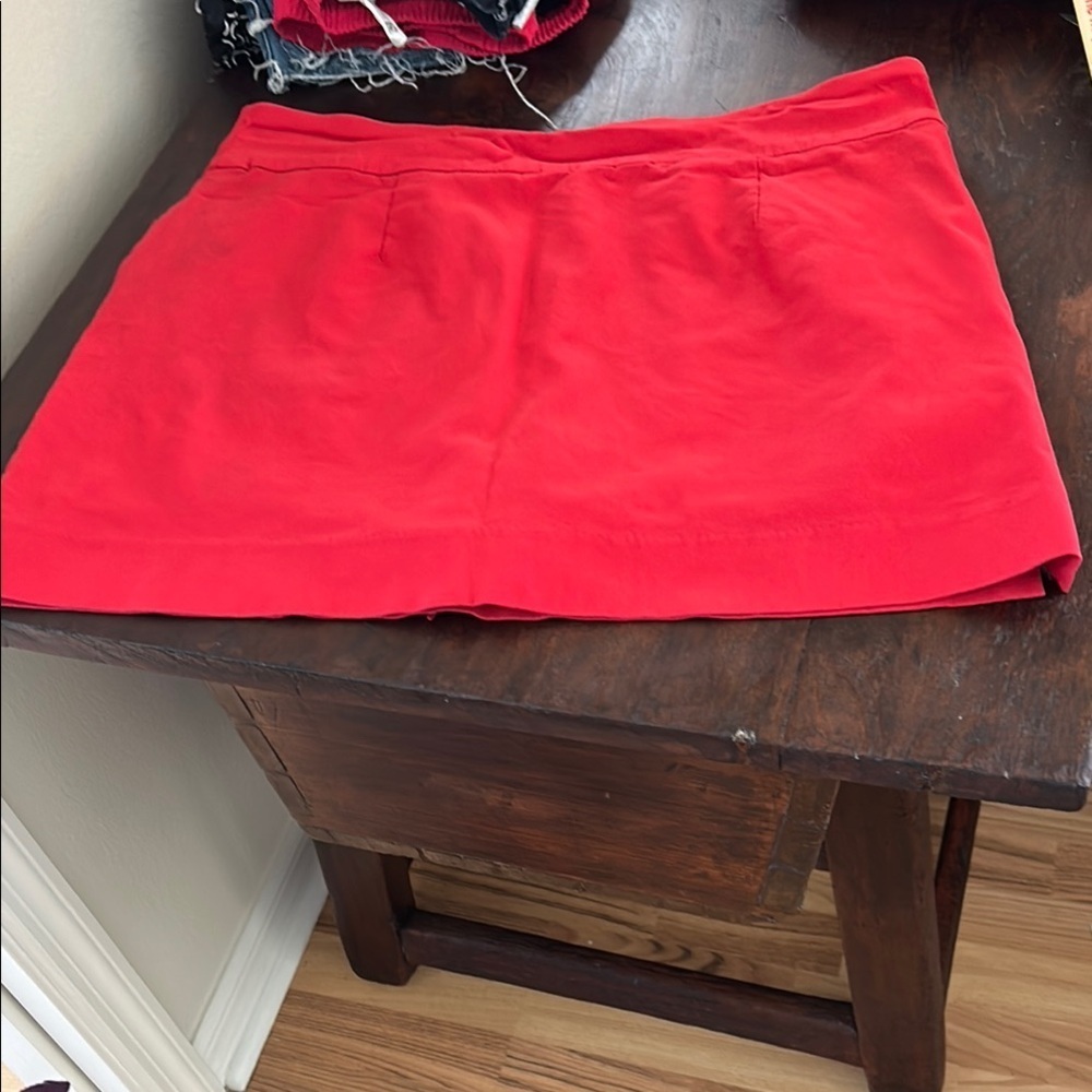 Charter Club Red Women's Skort Sz XLP